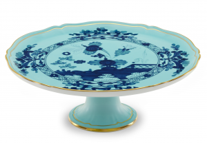 Ginori Oriente Italiano Iris Cake Stand
